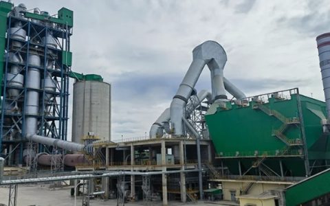 一条7200t/d水泥熟料线点火投产