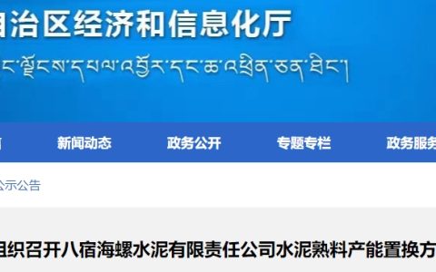 整改“批小建大”！海螺水泥产能置换将召开听证会