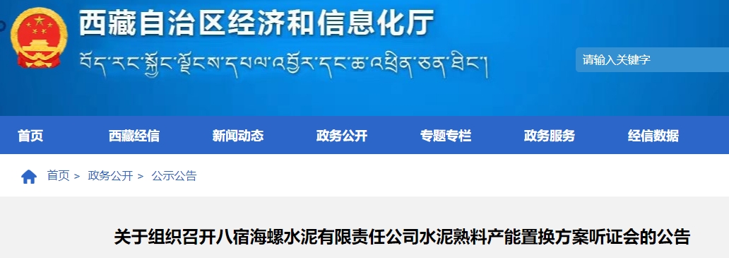 整改“批小建大”！海螺水泥产能置换将召开听证会